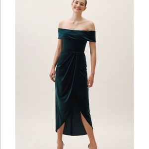 Bhldn Edison velvet dress